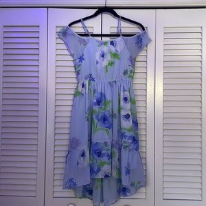 A Children’s Place blue and green flowy long dress for girls!